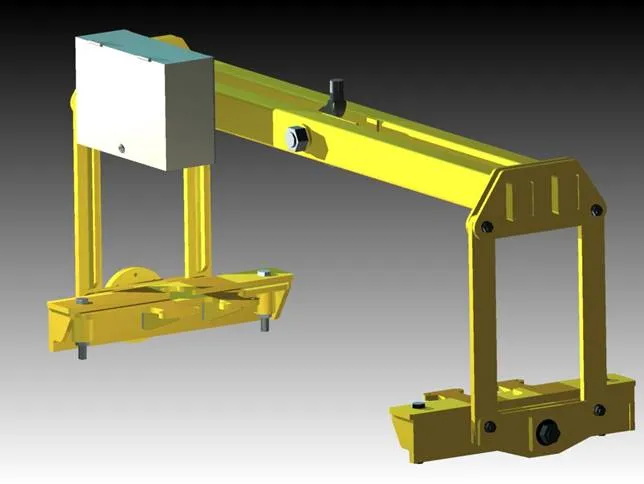 Somers Handling design and manufacture work in progress at the Wednesbury works.